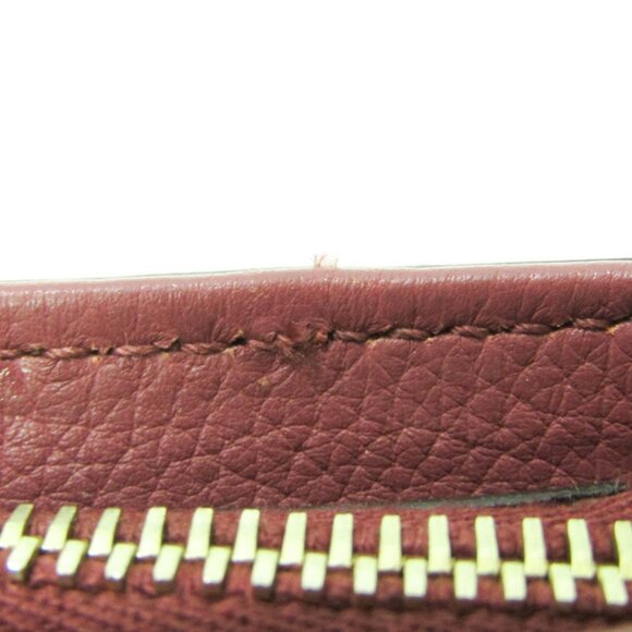 GUCCI Pink Leather Bamboo Shoulder Bag - Picture 7 of 16